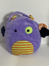 Licensed Original Squishmallows Blaze The Monster Trick-Or-Treating Trea... - $27.10