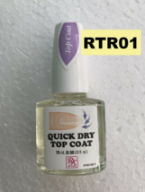 RK BY KISS NAIL QUICK DRY TOP COAT RTR01 - £1.52 GBP