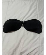 Black Strapless Invisible Bra Backless Self-Adhesive Push Up Wings Stick... - €2,97 EUR