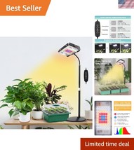 LED Indoor Plant Grow Lamp - 6-Level Dimmable Light, Ideal for All Growt... - $29.99