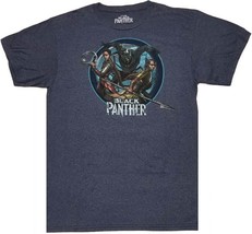 Mad Engine Marvel Studios BLACK PANTHER Men Crew Neck Graphic T-Shirt (Medium) - £11.72 GBP