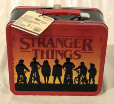 Stranger Things Red / Black Metal Lunch Box Funko New with Tags - $49.49