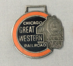 Chicago Great Western Railroad Pocket Watch Fob Classic Issue - £18.53 GBP