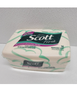 Vintage 1995 Scott Fresh Sofkins Personal Cleansing Cloths New Sealed Pr... - $126.19 CAD