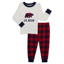 Dearfoams Toddler Boys and Girls Unisex Matching Family Pajamas Set Size 5T - £15.29 GBP