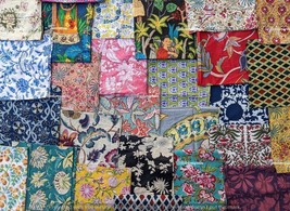 Pre-cut Fabric Squares 100% Cotton Quilting Scarps Bohemian Charm Pack C... - $14.00 CAD+