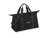 COACH Fragrance Large Black Gray Duffel Weekender Bag Travel Gym Tote fo... - $69.98