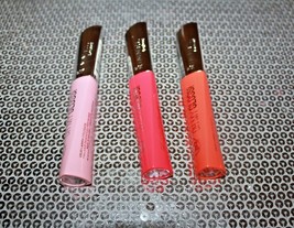 RIMMEL OH MY GLOSS OILIO LABBRA COLORATE #400 ; #100 &amp; #600 LOT OF 3 NEW - £8.08 GBP