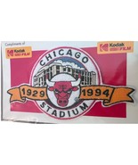 Vintage Chicago Bulls Stadium 1929 1994 Patch Basketball NEW - £7.83 GBP
