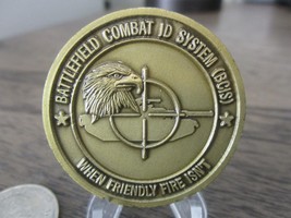 US Army Battlefield Combat Identification System BCIS PM Challenge Coin  #924K - £13.39 GBP