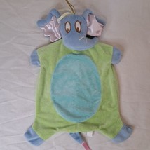Horton Hears A Who Elephant Plush Baby Lovey Security Blanket Satin Ear Dr Seuss - £7.64 GBP