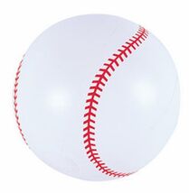 12 INFLATABLE BASEBALL 12 inch sports ball inflate blowup toy novelties ... - $17.68