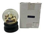 SNOW GLOBE DOME MUSICAL REVOLVING TRAIN COLLECTIBLE CHRISTMAS DECORATION... - $53.30