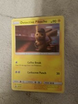 Pokemon Detective Pikachu Promo Card *EXCLUSIVE CARD GIVEN AWAY AT MOVIE* - £7.44 GBP