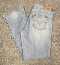 Levis 515 Jeans Womens 14M Bootcut High Rise Denim Pants 36x32 - £12.11 GBP