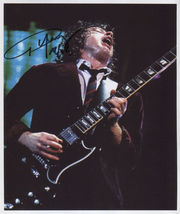 AC/DC (Band) Angus Young SIGNED 8" x 10" Photo + COA Lifetime Guarantee - $184.99
