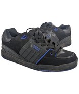 Globe Skateboarding Shoes Fusion Size 13 Means Black Blue Phantom Dip Sk... - $94.05