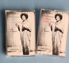 Sarah Vaughan Live In Japan Cassette Tapes - £18.93 GBP