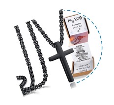 Unique Cross Necklace Gifts with Pull Out Gift Box - $51.41