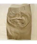 Eddie Bauer Shorts Rainier Cargo Lt Khaki Womens Stretch Nylon Blend Poc... - $47.54 CAD