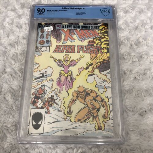 Primary image for X-Men and Alpha Flight #1 Marvel 12/1985 CBCS 9.0 White Pages Direct Edition