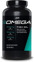 Omega JYM Fish Oil 2800mg- High Potency Omega 3- EPA- DHA- DPA for Brain- Heart- - £48.99 GBP