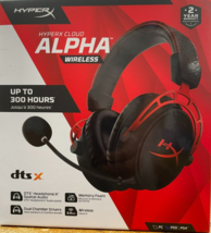 HyperX - 4P5D4AA - Cloud Alpha Wireless Gaming Headset - Black-Red - £199.79 GBP