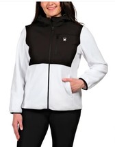 Spyder Womens Jacket White Black Fleece Polar Pockets Front Zipper Heavy... - $1,033.70 MXN