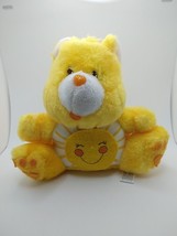 Vintage 1984 Care Bears Funshine Bear Plush Hidden Secret Coin Bank - £13.45 GBP