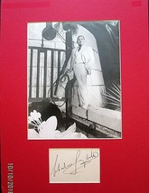 CHARLES LAUGHTON: (ISLAND OF LOST SOULS) HAND SIGN AUTOGRAPH CARD &amp; PHOTO * - £622.78 GBP