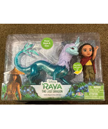  Disney Raya and The Last Dragon Petite Raya &amp; Sisu Gift Set Lights Up New  - £23.29 GBP