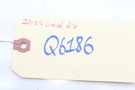 22-23 LUCID AIR FRONT BUMPER TOW HOOK INSERT COVER Q6186 image 12