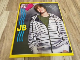 Justin Bieber teen magazine poster clipping Pop Star bangs Teen Idols Super Star - £4.05 GBP