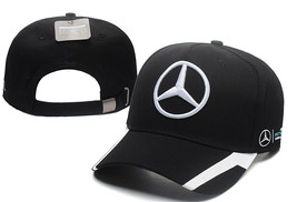 Striped brim Mercedes Benz AMG hat  - $26.99