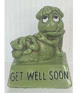 VTG Green Wallace Berrie Caterpillar Figurine Get Well Soon Anthropomorp... - £7.72 GBP