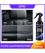 Dpro Car Plastic Restore Leather Polish Black Plastic Renewer Trim Wax N... - €11,71 EUR+