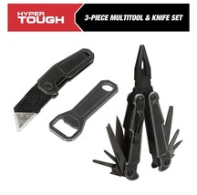 Hyper Tough 3 Piece Multi Tool, Bottle Opener And Knife Set Ships FREE! - £12.03 GBP