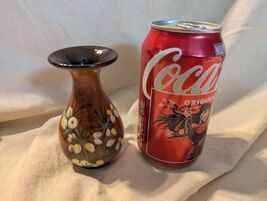 Royal Doulton Lambeth 4 In Bud Vase Flower Pine Hand Painted Stoneware - $177.93