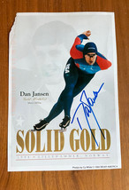 Dan Jansen Autographed Signed Photo Olympic Gold Speed Skater Skating Ol... - $20.00