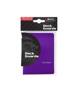 10 pks of 50 (500) BCW Purple Double Matte Deck Guard Std Sized Card Sle... - $38.67 CAD