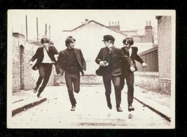 1964 Topps Beatles Hard Day's Night Movie Card #50 Four Beatles Dead Run - $4.94