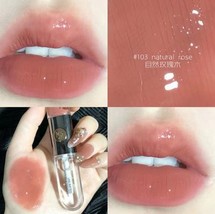KIKO Double Head lip gloss set  Lipstick Mirror Gloss Milk Tea Bean Paste Transp - £53.69 GBP