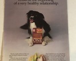 1989 Purina One Vintage Print Ad Advertisement pa16 - $6.92