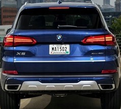 BMW X7 2019+ Chrome Trunk Trim - Tailgate Accent - Premium Car Rear Deta... - £19.96 GBP