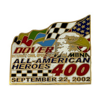 2002 MBNA America 400 Dover Downs Delaware NASCAR Race Car Racing Lapel ... - £6.37 GBP