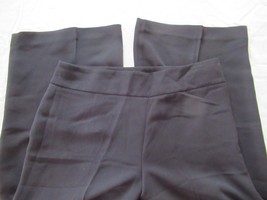 Talbots pants cropped  Capri Size 12 black inseam 24&quot; wide leg - $15.63