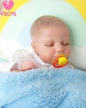 VACOS 20&quot; Realistic Reborn Baby Dolls Sleeping Boy Soft Lifelike Silicone Vinyl - £37.59 GBP