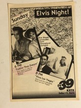 Elvis Presley Follow That Dream Viva Las Vegas Tv Guide Print Ad  Texas TPA12 - £4.43 GBP