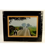 Amish Folk Walking on Road, Matted Photography Print, Wade Wilcox, Vinta... - £19.23 GBP