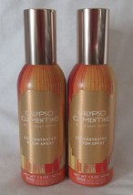 Bath &amp; Body Works Concentrated Room Spray Set Lot of 2 CALYPSO CLEMENTINE - £23.57 GBP